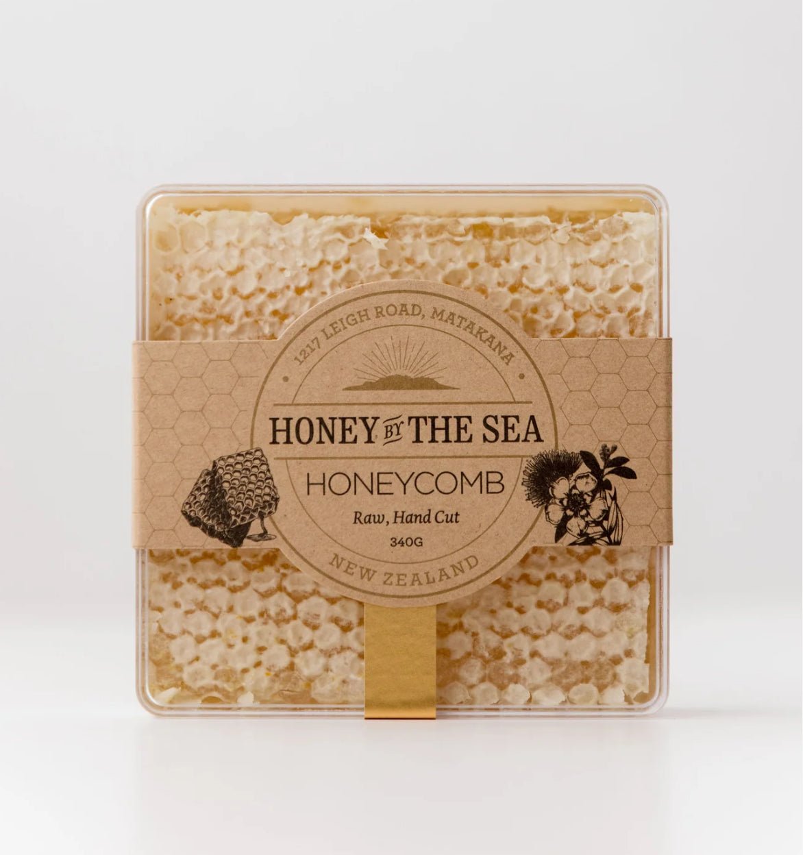 Honey by the Sea - Raw Comb Honey - The Flower Crate