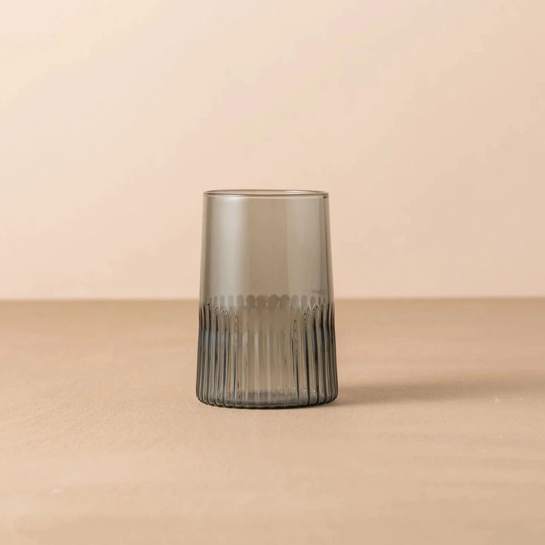 Kairos Water Glass, Smoke - Set 2 - The Flower Crate