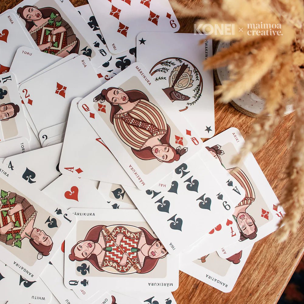 Kāri Māori - Playing Cards - The Flower Crate