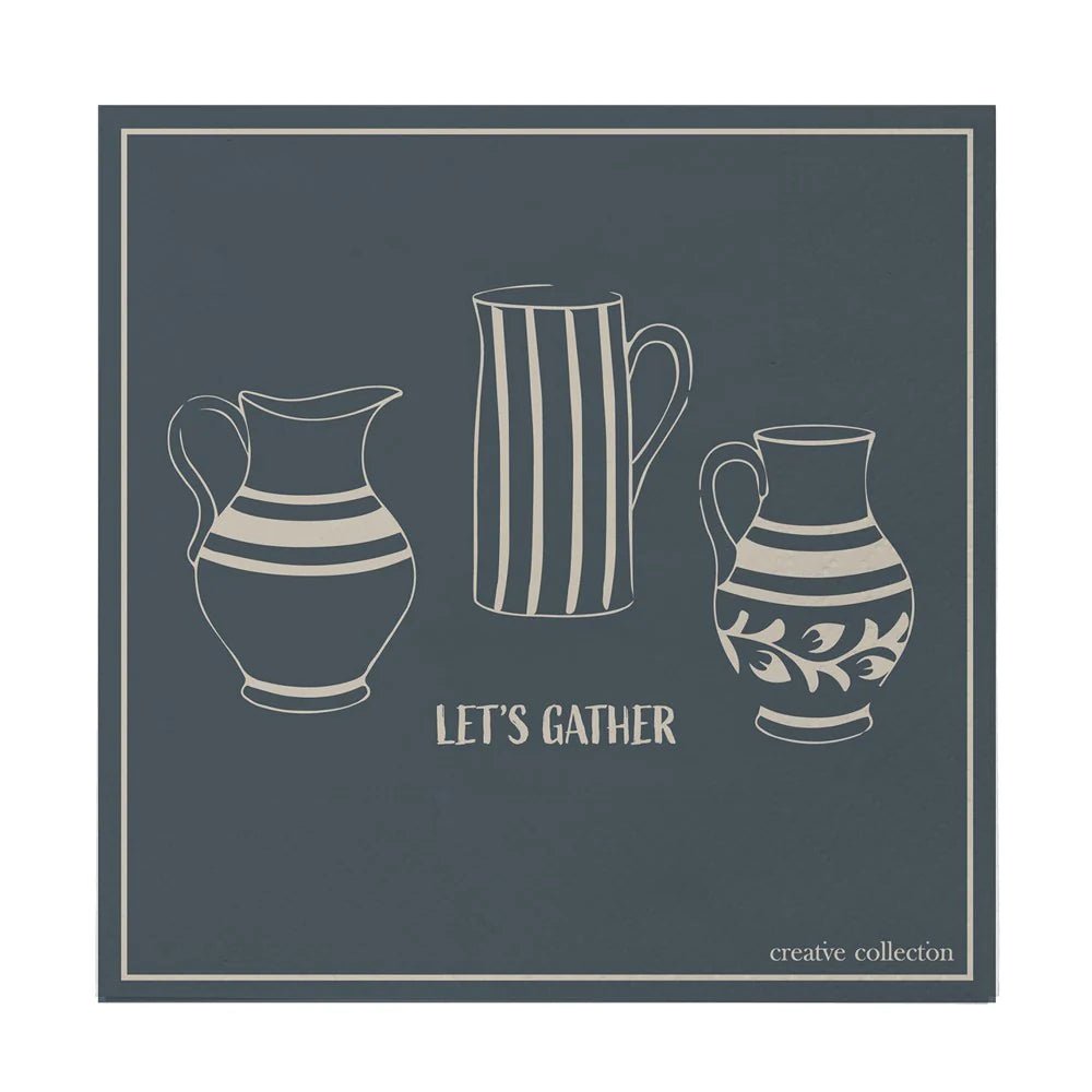 “Let’s Gather” - Eco Napkins - The Flower Crate