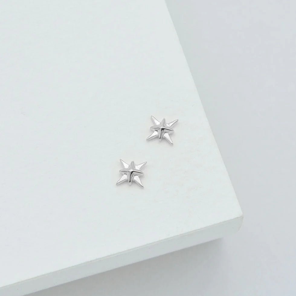 Linda Tahija - North Star Stud Earrings - The Flower Crate