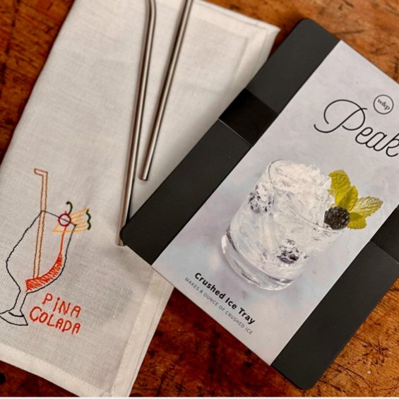 Linen Cocktail Napkins - The Flower Crate