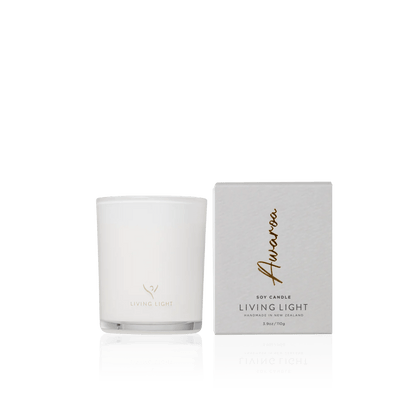 Living Light - Awaroa Soy Candle - The Flower Crate
