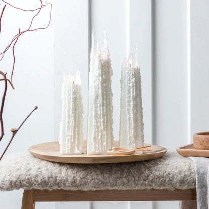 Living Light Icicle Candle - Pinot Blanc - The Flower Crate
