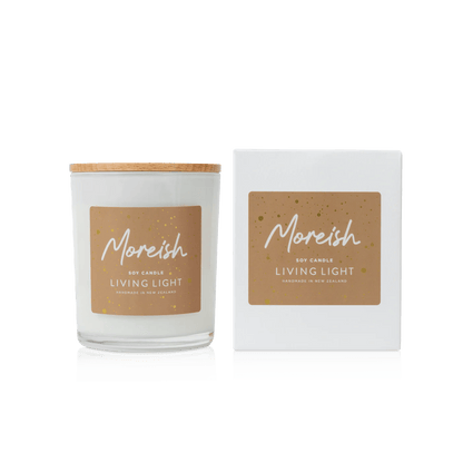 Living Light - Moreish Soy Candle - The Flower Crate