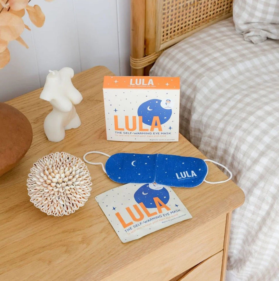 Lula Eye Mask - Unscented - The Flower Crate