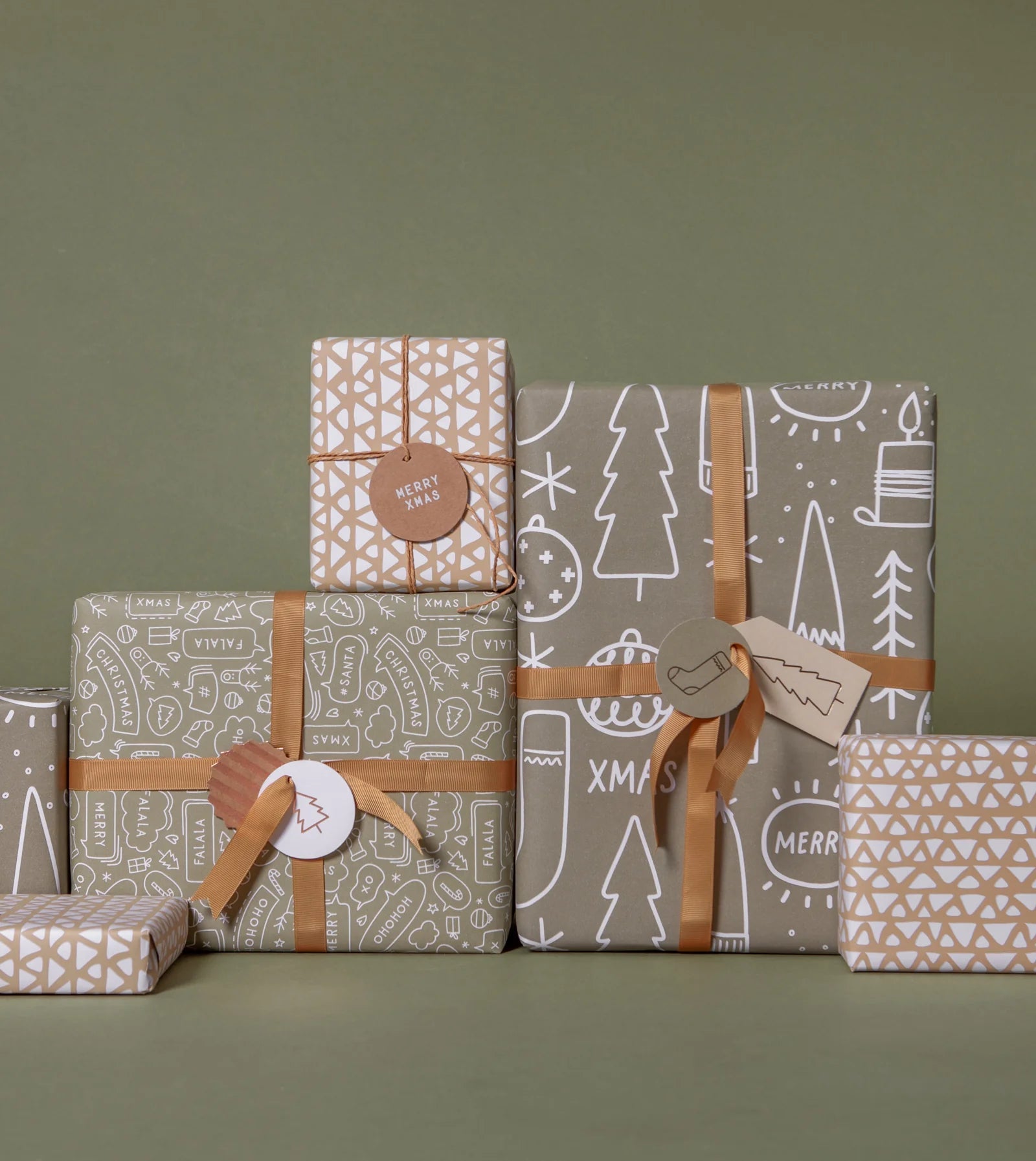 Made Paper Co - Gift Wrap Rolls - The Flower Crate