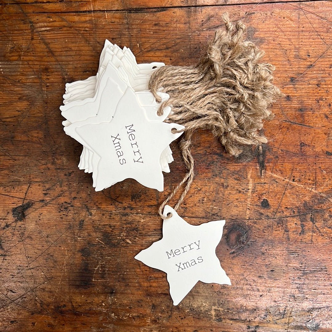 "Merry Christmas" Gift Tag - The Flower Crate