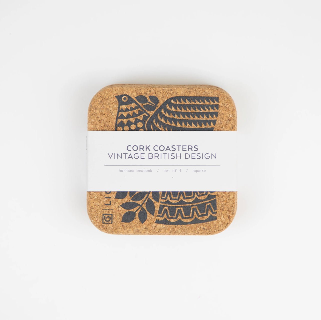 Natural Cork Coasters - Hornsea Cork Coasters - The Flower Crate