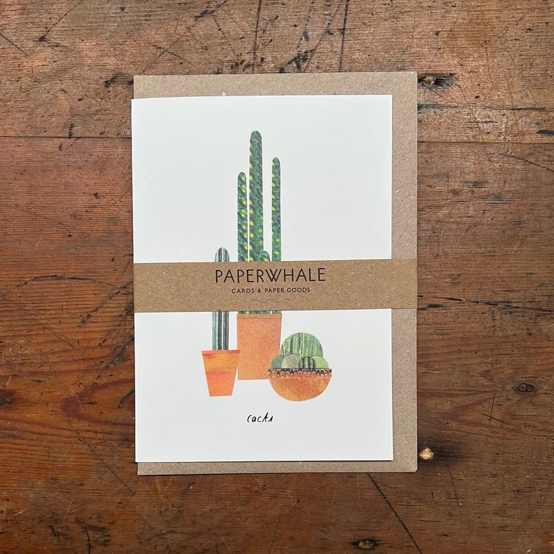 Paper Whale - Plant Gift Card - The Flower Crate