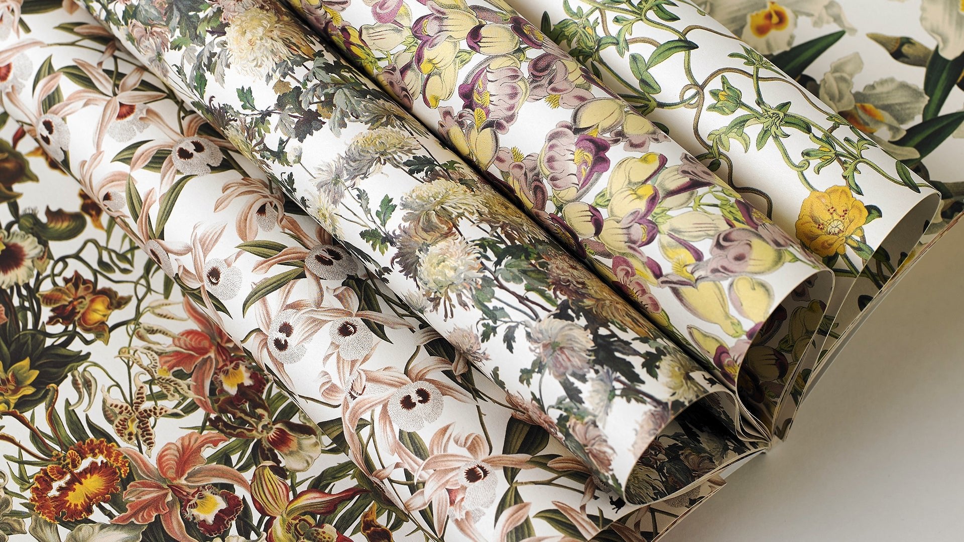 Pepin Press - Gift & Creative Papers Book - The Flower Crate