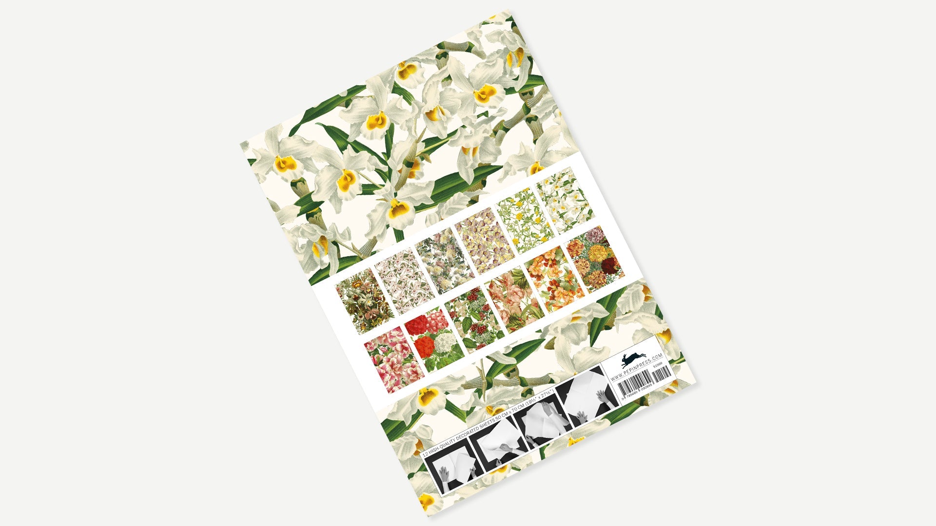 Pepin Press - Gift & Creative Papers Book - The Flower Crate