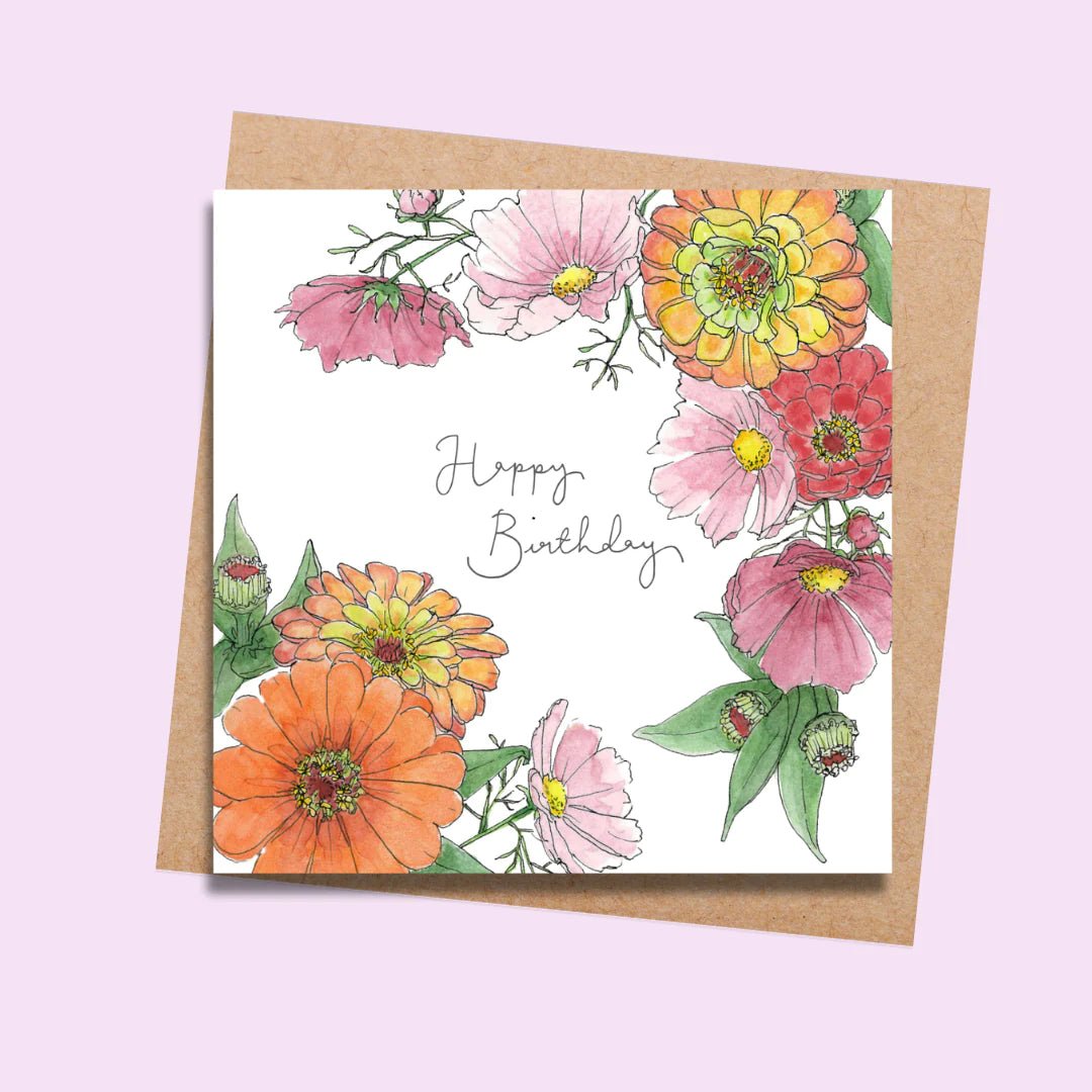 Rara & Ribbon Birthday Cards - The Flower Crate