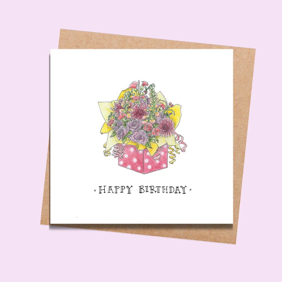 Rara & Ribbon Birthday Cards - The Flower Crate