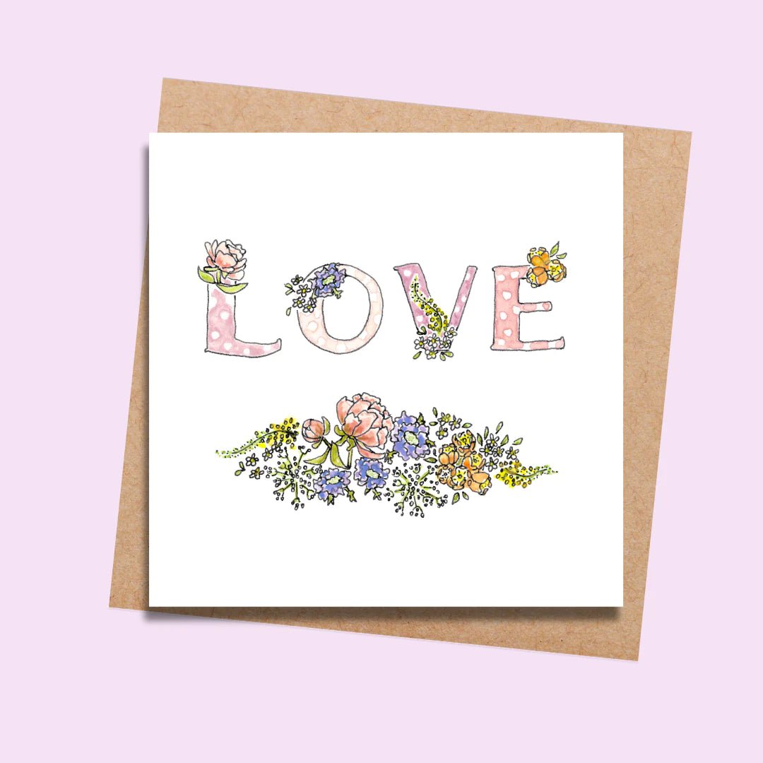 Rara &amp; Ribbon Love Cards - The Flower Crate