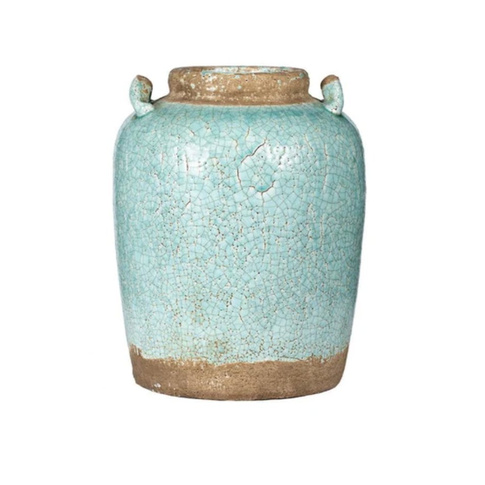Riviera Turquoise Vase - The Flower Crate