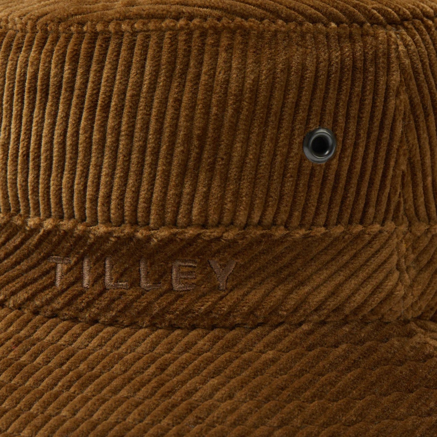 Tilley Italian Corduroy Bucket Hat - Dark Tan - The Flower Crate