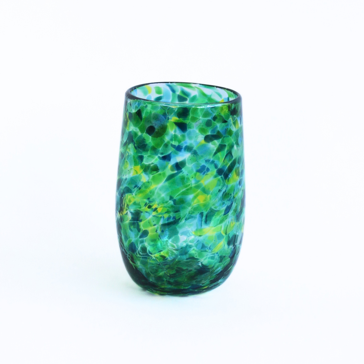 Grinter Glass - Tumbler, Sea Green