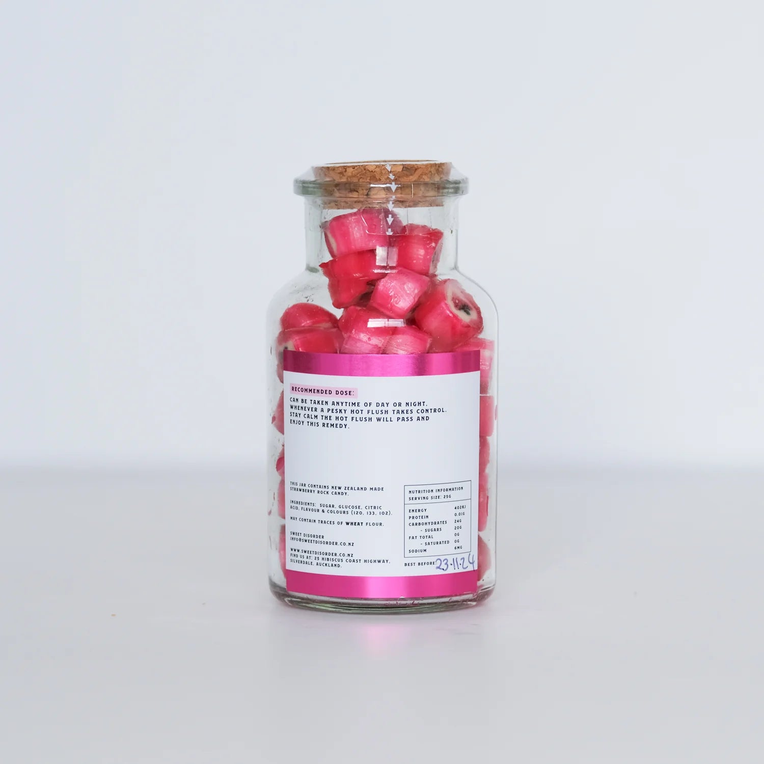 Sweet Disorder - Hot Flush Formula Lolly Jar