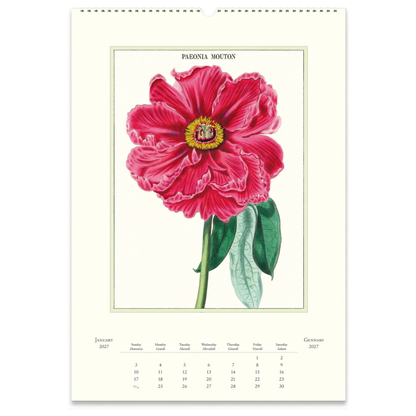 Cavallini &amp; Co - Botanica 2027 Wall Calendar