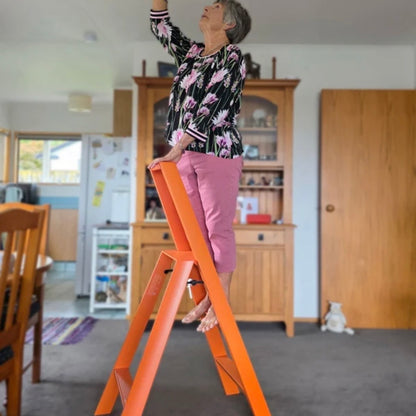 Lucano 3 Step Ladder - Red