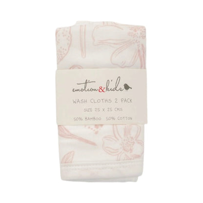 Emotion &amp; Kids - Botanical Baby Washcloths