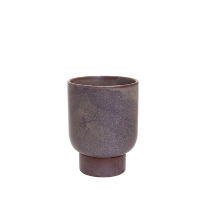 Potted - Small Comet Planter Pot, Coffee