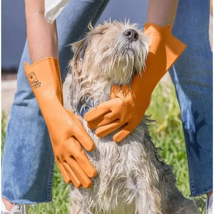 Vigar - Silicone Pet Wash Gloves