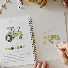 Emily Lex Studio - Farmhouse Watercolour Workbook