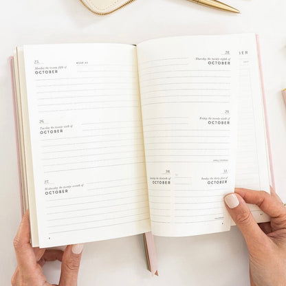 Bespoke Letterpress - 2027 Petite Planner, Primrose