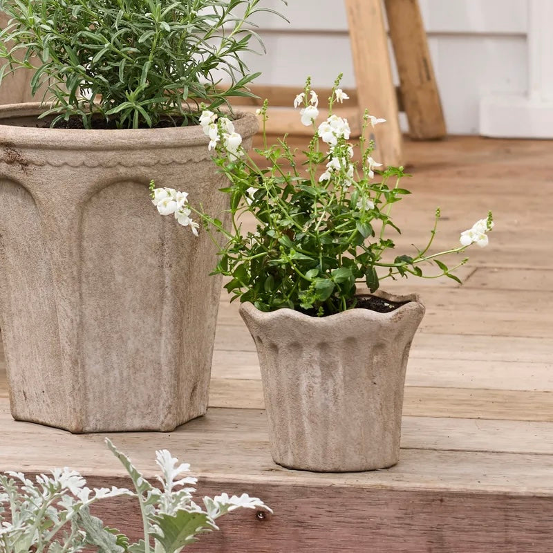 Terra Fluted Planter
