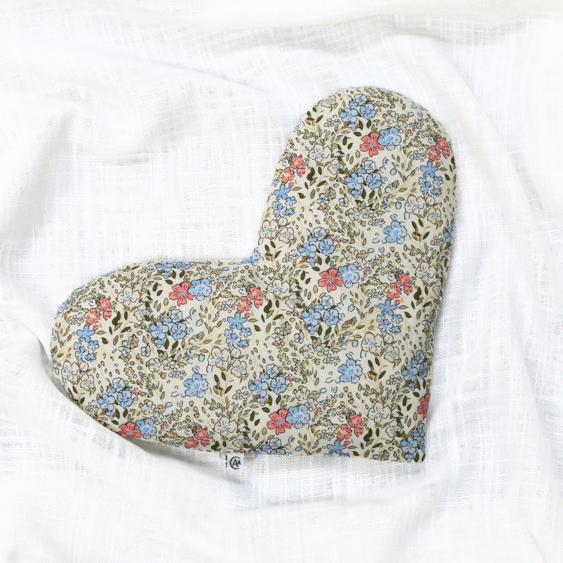 Amanda Alexander - Aromatherapy Heart Wheat Bag, Cornflower