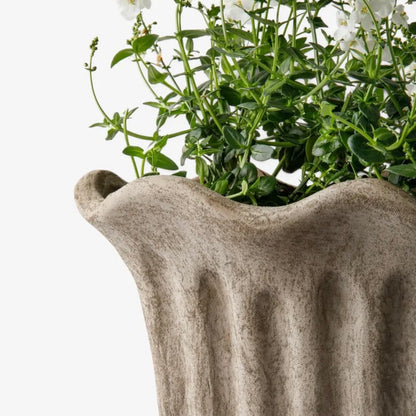 Terra Fluted Oval Planter
