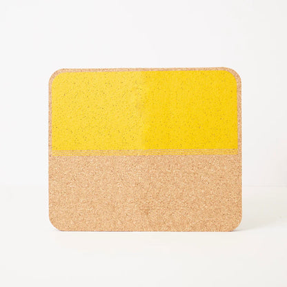 Natural Cork Placemats - Beach Yellow