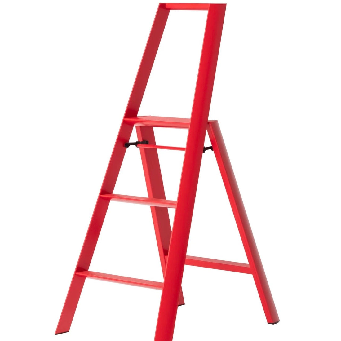 Lucano 3 Step Ladder - Red