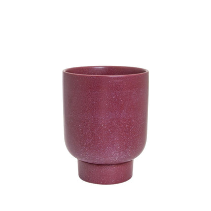Potted - Large Comet Planter Pot, Ruby