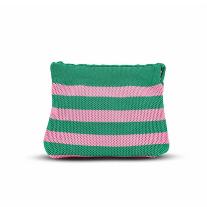 The Dumpling Pouch - Pink/Green