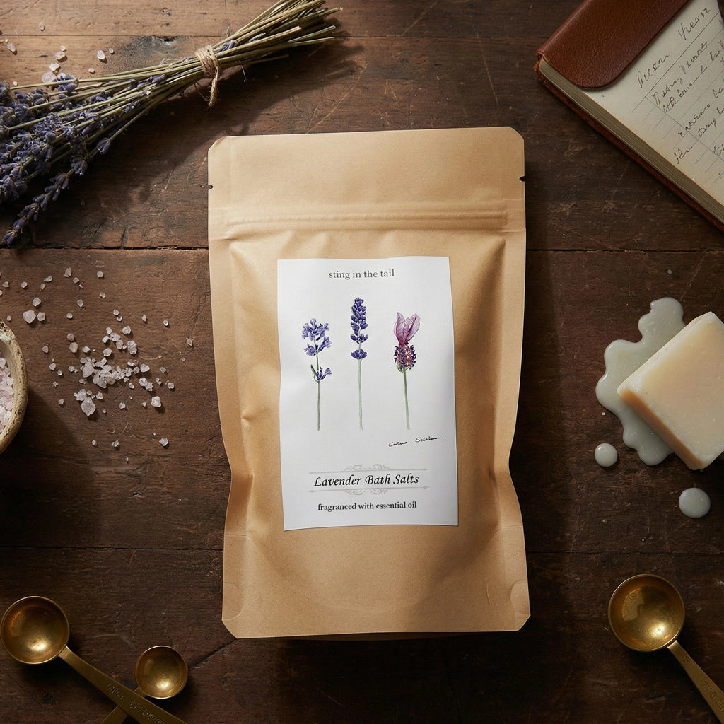 Sting In The Tail - Botanical Collection Lavender Bath Salts