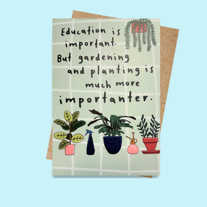 Green Fingers Card Range by Dandelion Stationery