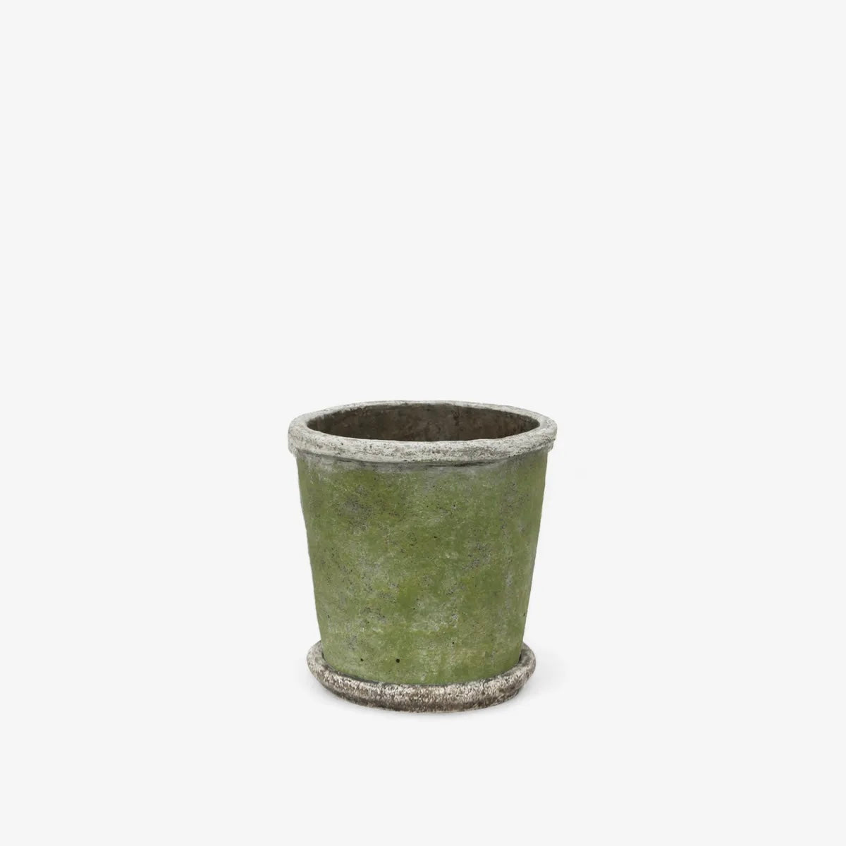 Evergreen Plant Pot &amp; Saucer