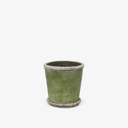 Evergreen Plant Pot &amp; Saucer