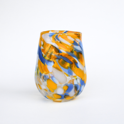Matthew Hall - Hand Blown Glass Tumbler, Summer