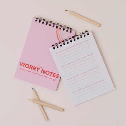 LSW - Worry Notes: Notebook For Kids&