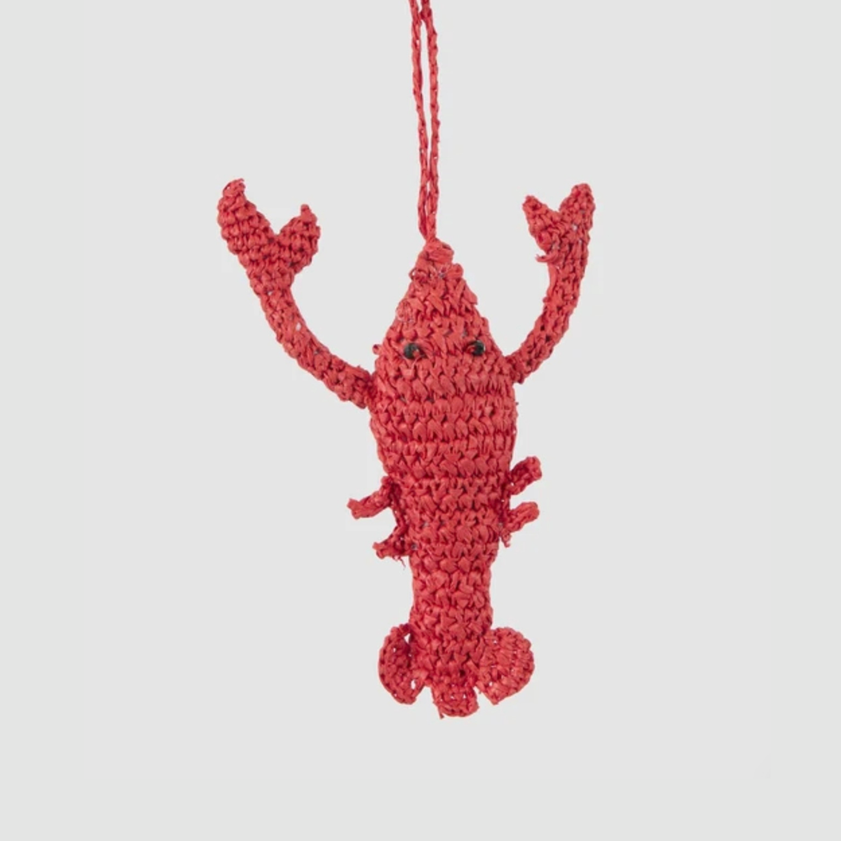 Handmade Crochet Lobster Decoration