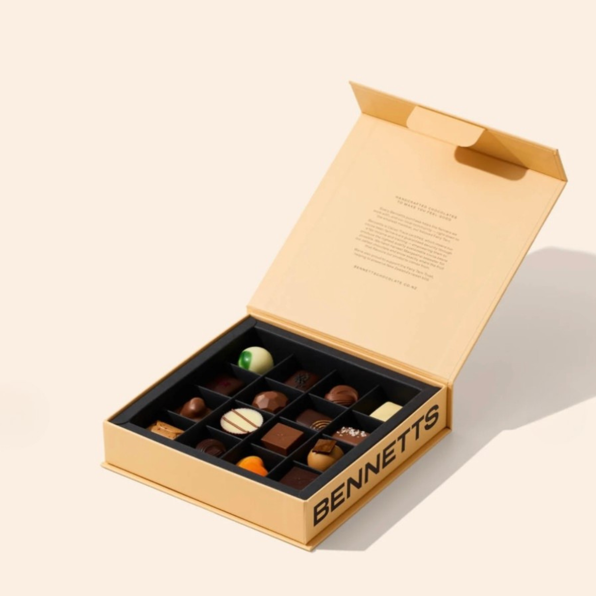 Bennetts - 16 Piece Artisanal Chocolate Selection; Christmas Ed.
