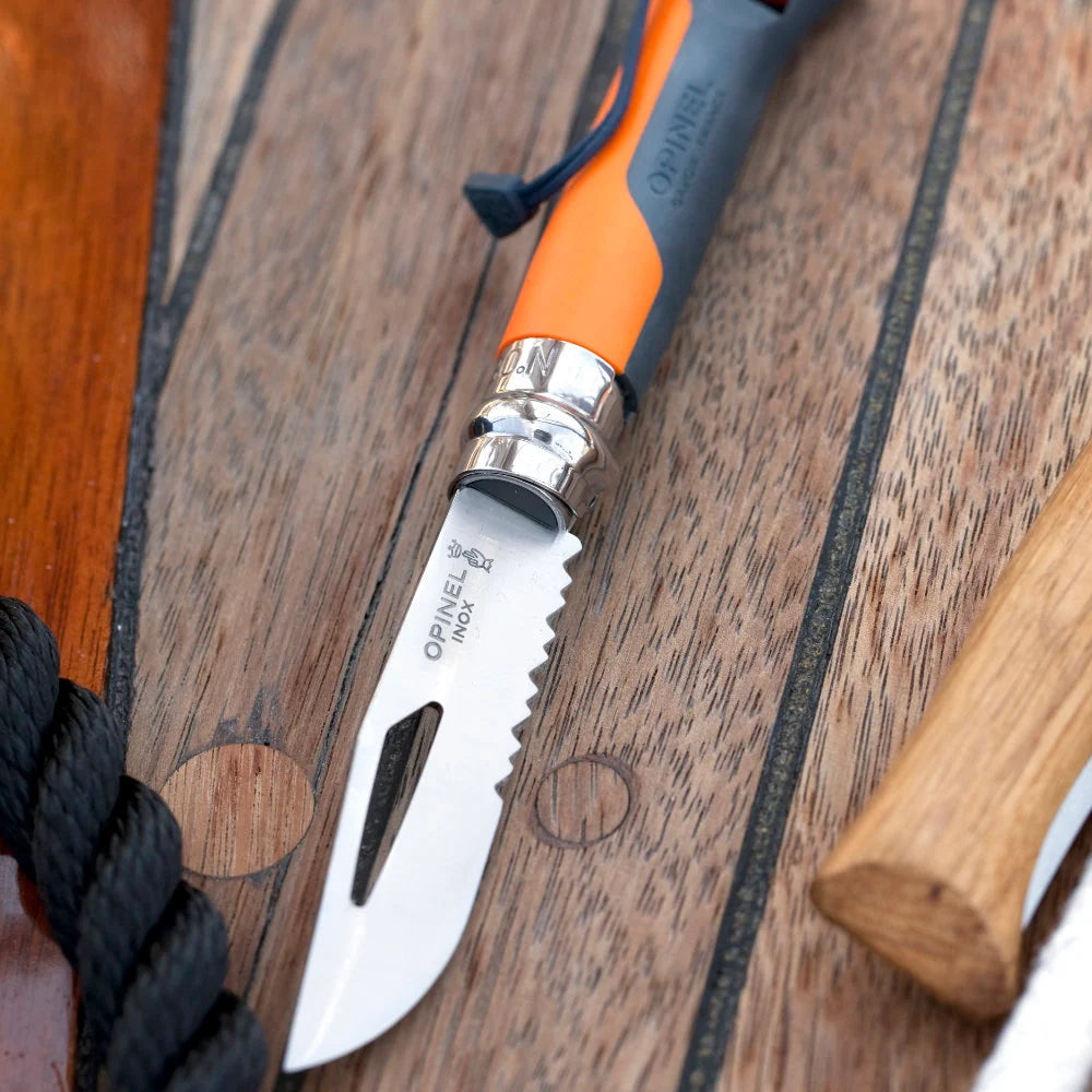 Opinel - No.8 Outdoor Folding Knife, Orange