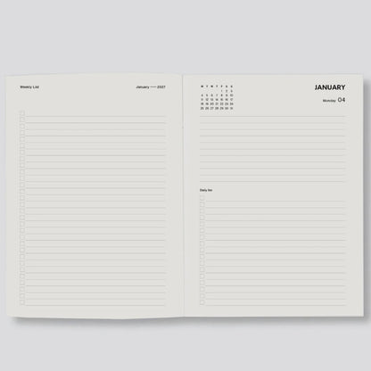 Lettuce - 2027 Daily Diary, Berry &amp; Bloom