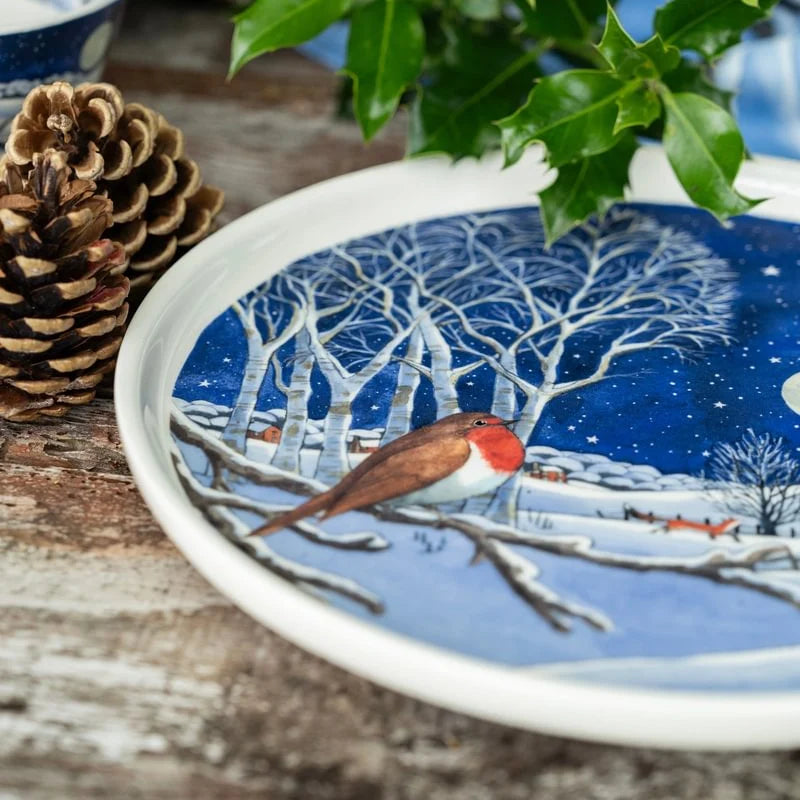 Emma Bridgewater - Midnight Robin Serving Plate