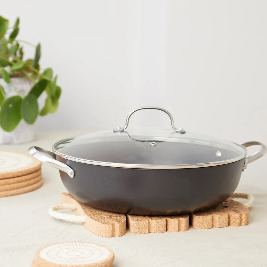 Liga - Natural Cork Trivet, 5 Fish