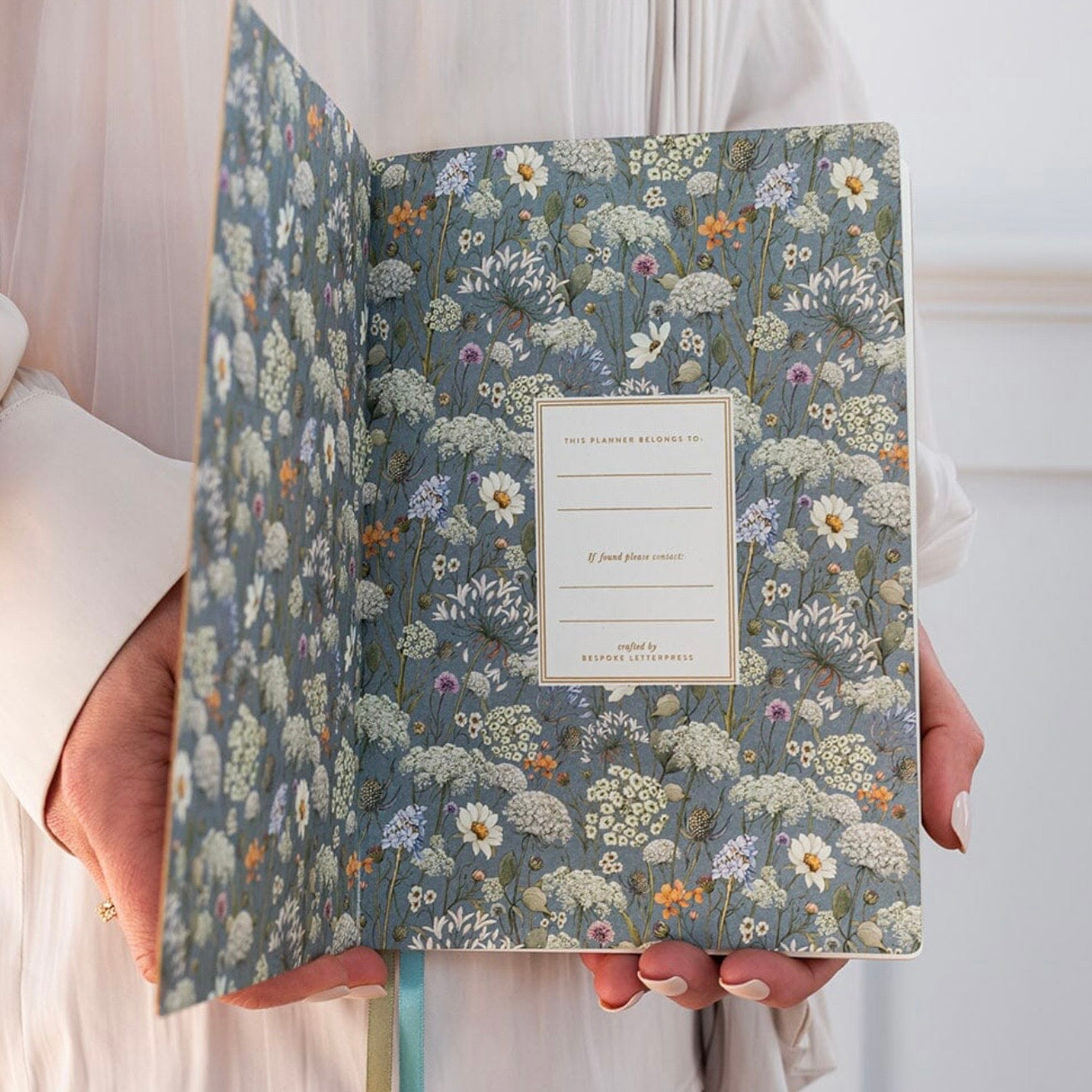 Bespoke Letterpress - 2027 Weekly Planner Notebook, Willowmere